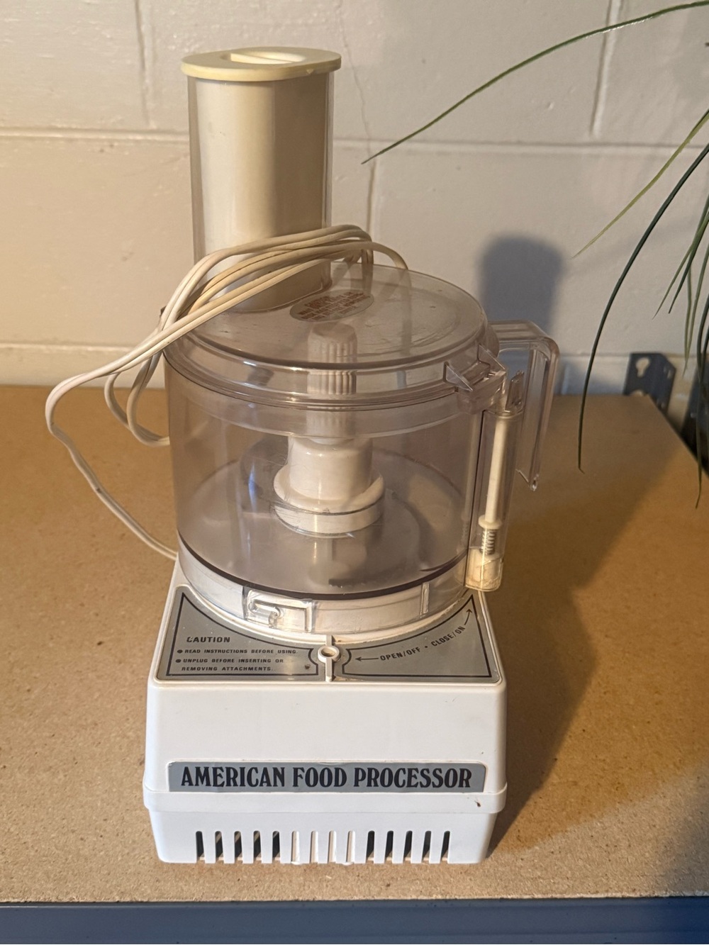 - White Multi-Function Food Processor